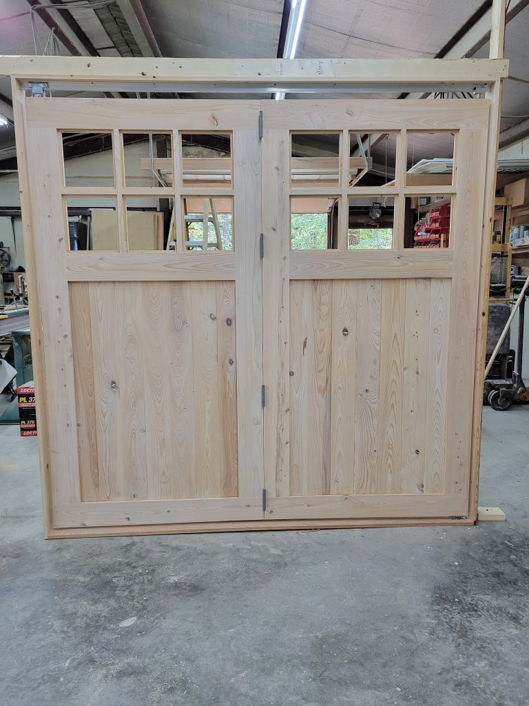 8x7 Bifold Cypress Door